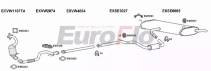 Система выпуска ОГ EuroFlo SEALT12 6001B